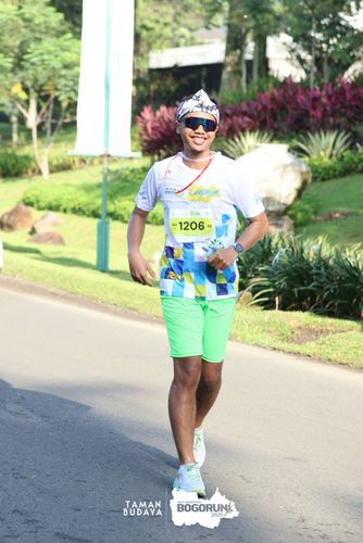 Race photo from Taman Budaya x BOGORUN 2025