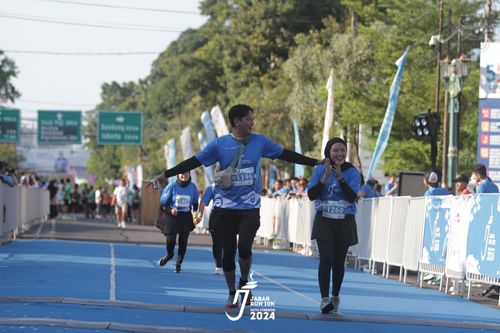 Race photo from Jabar Run 10K 2024