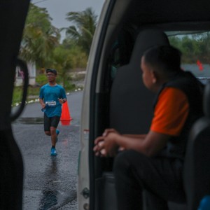Race photo from Belitung Multisport Festival