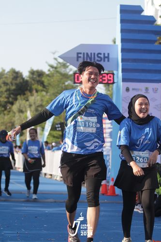 Race photo from Jabar Run 10K 2024