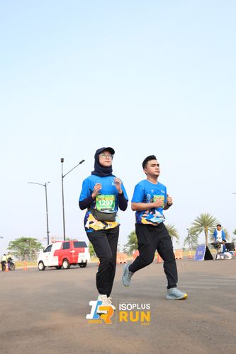 Race photo from ISOPlus Run 2024 Jakarta
