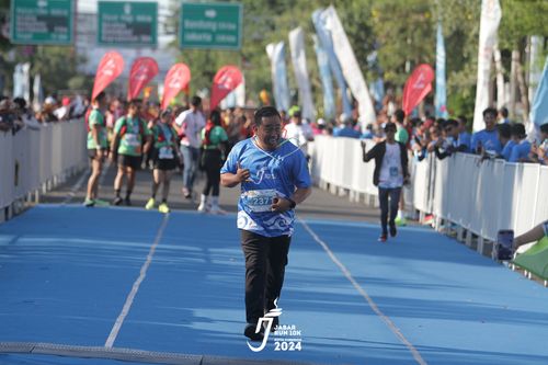 Race photo from Jabar Run 10K 2024