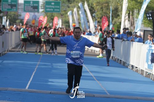 Race photo from Jabar Run 10K 2024