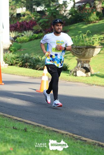 Race photo from Taman Budaya x BOGORUN 2025