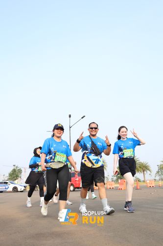 Race photo from ISOPlus Run 2024 Jakarta