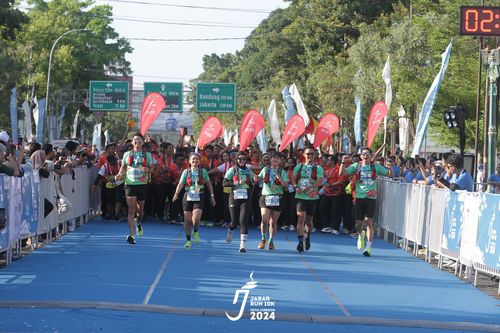 Race photo from Jabar Run 10K 2024
