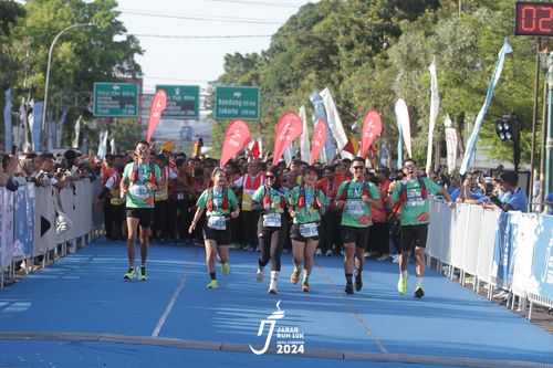 Race photo from Jabar Run 10K 2024