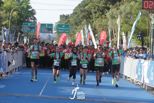 Race photo from Jabar Run 10K 2024