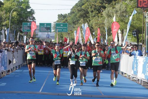 Race photo from Jabar Run 10K 2024
