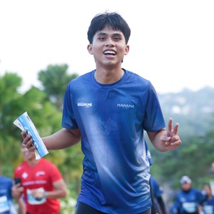 Race photo from BOGORUN 2026