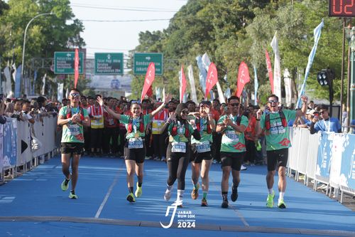 Race photo from Jabar Run 10K 2024