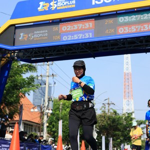Race photo from SURABAYA ISOPLUS MARATHON 2026