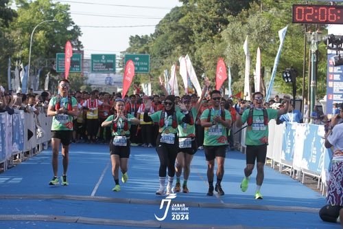 Race photo from Jabar Run 10K 2024