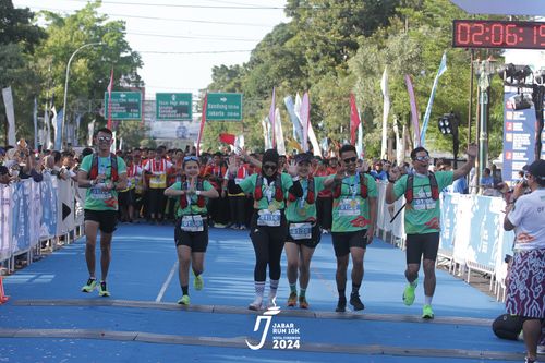 Race photo from Jabar Run 10K 2024