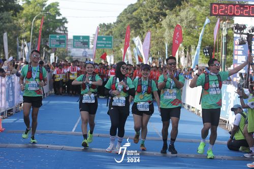 Race photo from Jabar Run 10K 2024