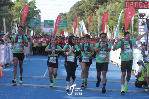 Race photo from Jabar Run 10K 2024