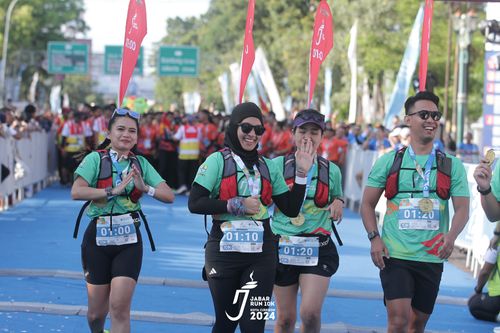 Race photo from Jabar Run 10K 2024