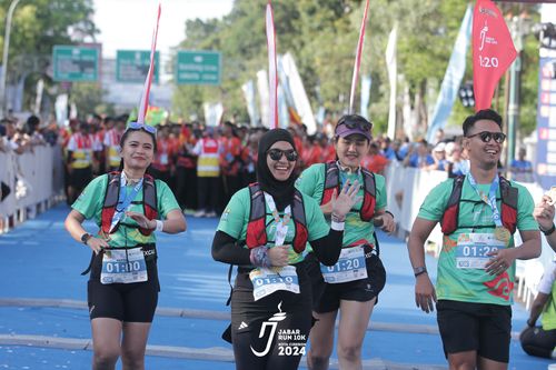 Race photo from Jabar Run 10K 2024