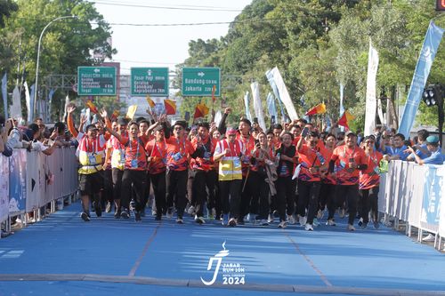 Race photo from Jabar Run 10K 2024