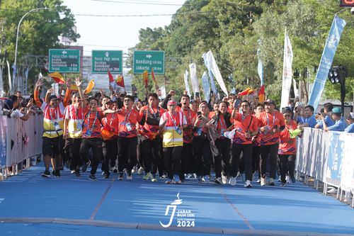 Race photo from Jabar Run 10K 2024