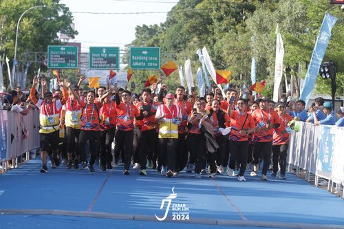 Race photo from Jabar Run 10K 2024