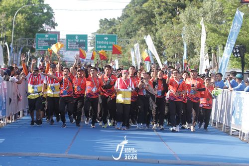 Race photo from Jabar Run 10K 2024