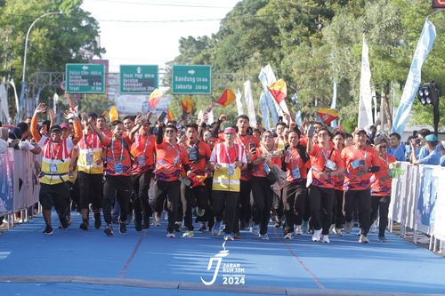 Race photo from Jabar Run 10K 2024