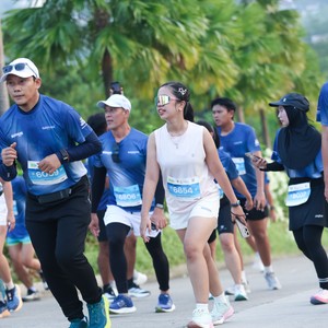 Race photo from BOGORUN 2026