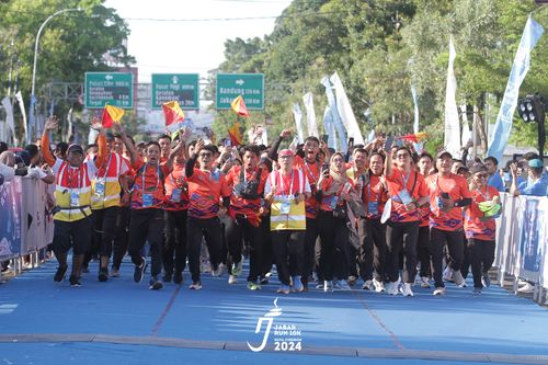 Race photo from Jabar Run 10K 2024