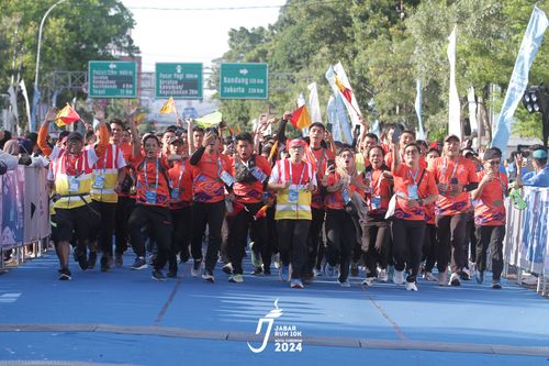Race photo from Jabar Run 10K 2024