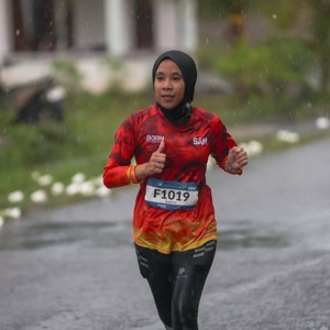 Race photo from Belitung Multisport Festival