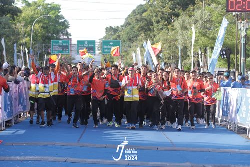 Race photo from Jabar Run 10K 2024