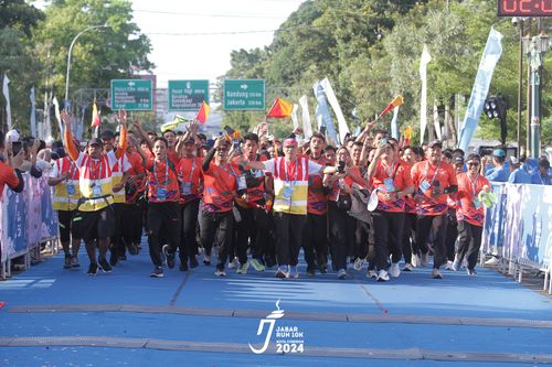 Race photo from Jabar Run 10K 2024