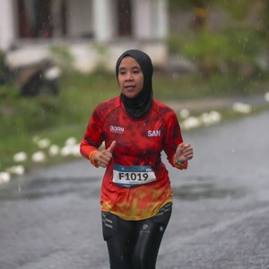 Race photo from Belitung Multisport Festival