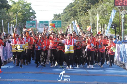 Race photo from Jabar Run 10K 2024