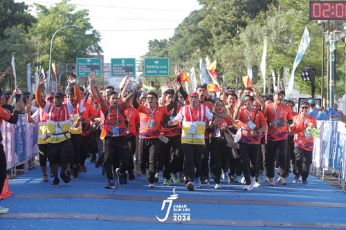 Race photo from Jabar Run 10K 2024