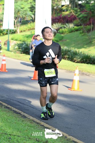 Race photo from Taman Budaya x BOGORUN 2025