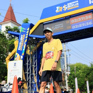 Race photo from SURABAYA ISOPLUS MARATHON 2026