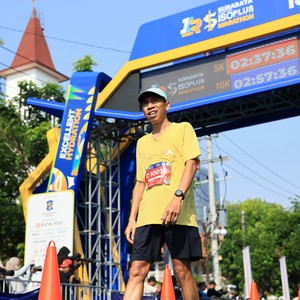 Race photo from SURABAYA ISOPLUS MARATHON 2026