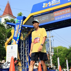 Race photo from SURABAYA ISOPLUS MARATHON 2026