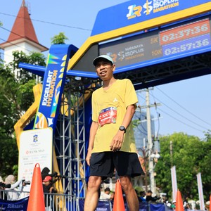 Race photo from SURABAYA ISOPLUS MARATHON 2026