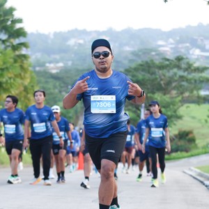 Race photo from BOGORUN 2026