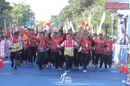 Race photo from Jabar Run 10K 2024
