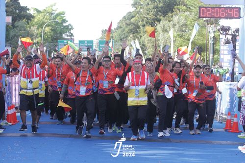 Race photo from Jabar Run 10K 2024