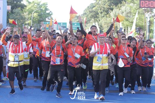 Race photo from Jabar Run 10K 2024