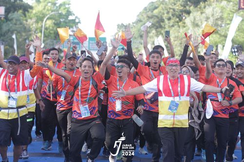 Race photo from Jabar Run 10K 2024