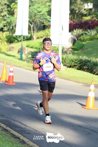 Race photo from Taman Budaya x BOGORUN 2025