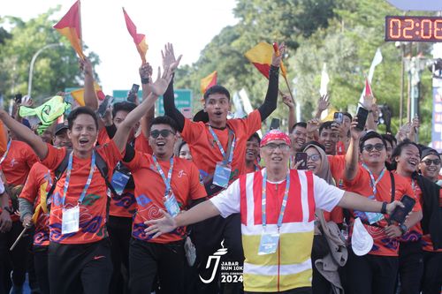 Race photo from Jabar Run 10K 2024