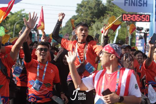 Race photo from Jabar Run 10K 2024