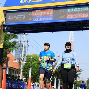 Race photo from SURABAYA ISOPLUS MARATHON 2026